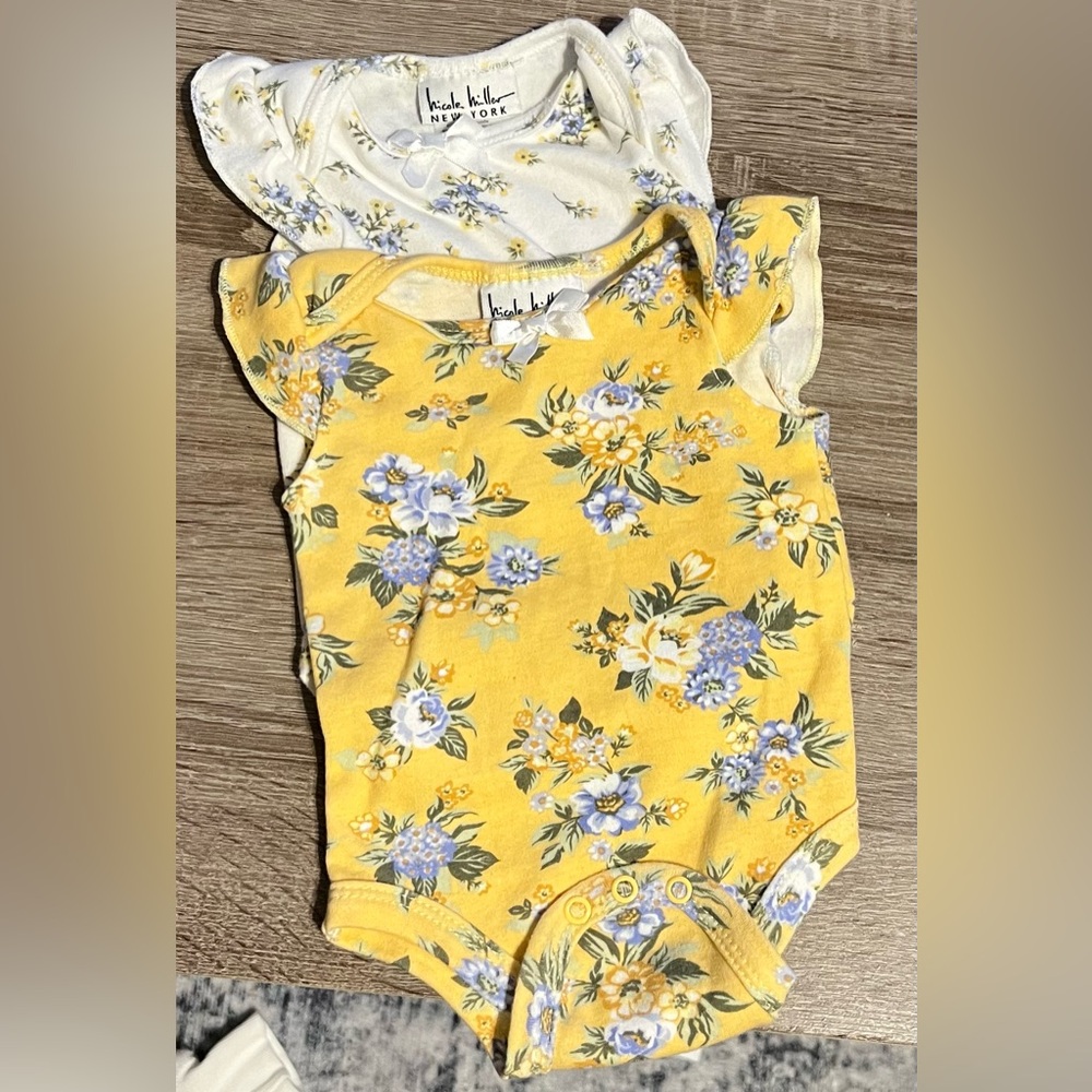 2 Nicole Miller baby onesies